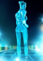 Красивые развратницы готовы показывать голые части тела даже на улице 2 фото
